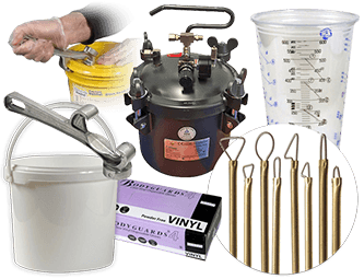 Tools and Equipment - Ancillary Products For Mould Making and Casting