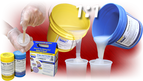 Dragon Skin™ 20 - Shore 20A Addition Cure Silicone Rubber