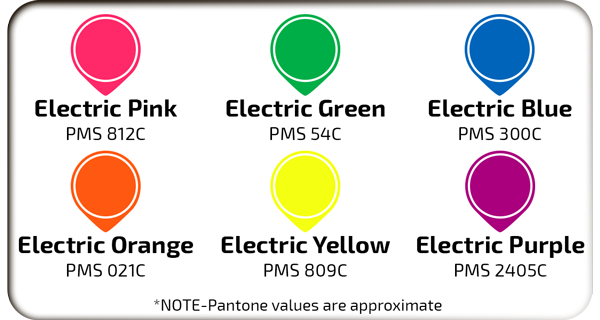 Silc Pig™ Electric Fluorescent Pigments - For Addition and Condensation Cure Silicone