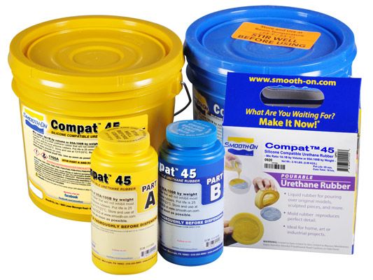 Compat™ 45 - Non-Inhibiting Urethane Rubber