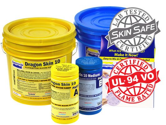 Dragon Skin™ 10 MEDIUM - Shore 10A Addition Cure Silicone Rubber