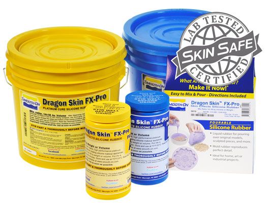 Dragon Skin™ FX-Pro - Addition Cure Silicone Rubber For Special Effects