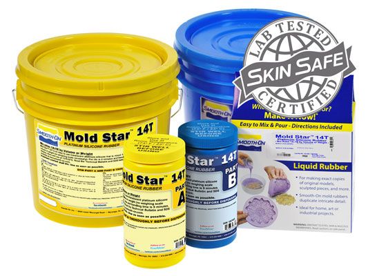 Mold Star™ 14T  - 1A:1B By Volume Silicone Rubber