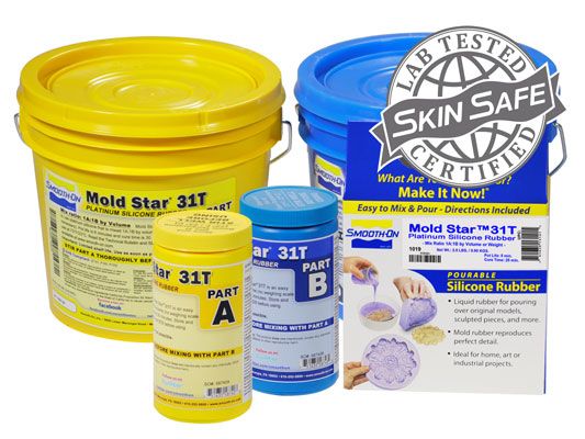 Mold Star™ 31T - Translucent 1A:1B By Volume Silicone