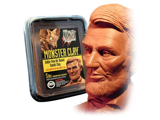Monster Makers Monster Clay - Oil Base Sculpting Clay