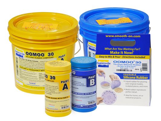 OOMOO™ 30 - Shore 30A No Scale or Vacuum Required Silicone