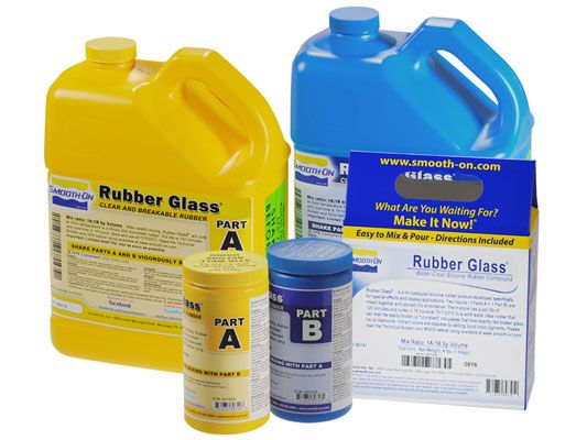 Rubber Glass™  - Water-Clear Silicone Rubber
