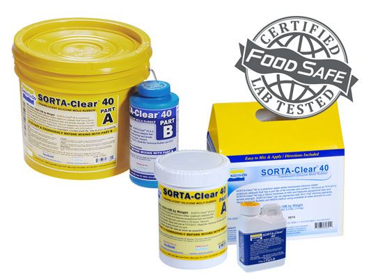 SORTA-Clear™ 40 - Shore 40A Addition Cure Silicone Rubber