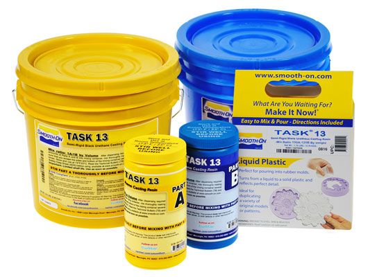 TASK™ 13 - Semi-Rigid Black Urethane Casting Resin