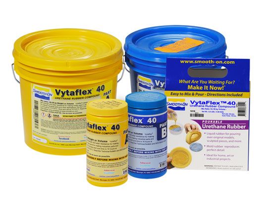 VytaFlex™ 40 - Shore 40A Urethane Rubber For Concrete Casting