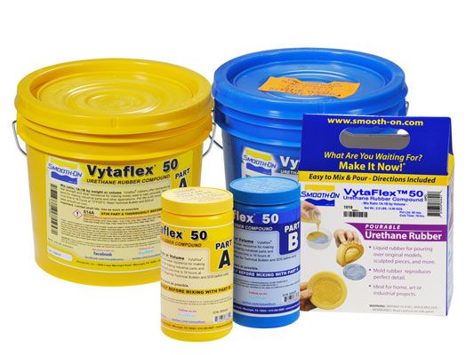 VytaFlex™ 50 - Shore 50A Urethane Rubber For Concrete Casting