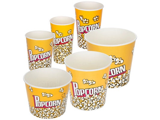 Popcorn Buckets - Affordable mixing containers