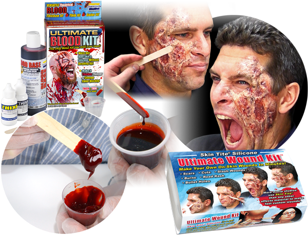 Makeup FX Materials - For Creating Professional Quality Skin Effects Makeup FX Materials - For Creating Professional Quality Skin Effects