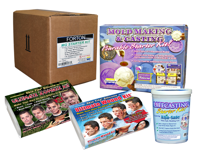 Starter Kits & Bundles - Everything for Mould Making and Casting Starter Kits & Bundles - Everything for Mould Making and Casting